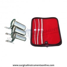 Hegar uterine dilator 3 pieces set,3-4, 5-6, 9-10, collin 3pcs